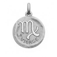 Médaille stylisée Zodiaque Vierge BECKER ( argent)