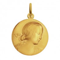 Médaille Vierge de Milan (Or Jaune)