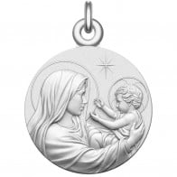 Médaille Vierge à l'enfant (Argent)