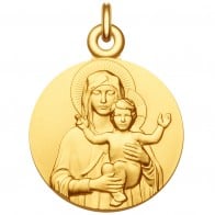 Médaille Vierge à l'Enfant bénissant