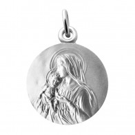 Médaille Vierge et l'enfant (Argent)