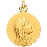 Médaille Vierge jeune (Vermeil)