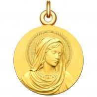 Médaille Vierge Luminosa (Or Jaune)