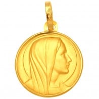 Médaille Vierge (Or Jaune)