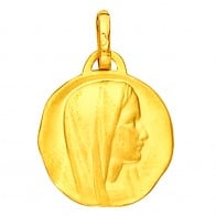 Médaille Vierge en cachet (Or Jaune)