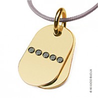 Pendentif Rambo (or Jaune)