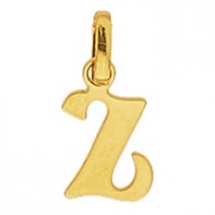 Pendentif Alphabet Lettre Z (Or Jaune)