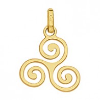 Pendentif Triskel (Or Jaune)