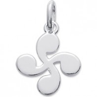 Pendentif Croix Basque (Argent)