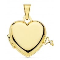 Pendentif porte-photo coeur (Or jaune)
