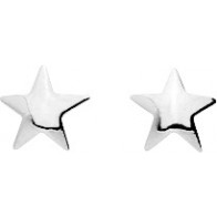 Boucles d'oreilles Etoile (Argent)