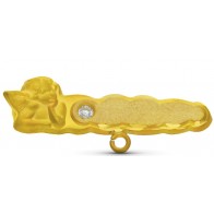 Epingle de bébé Petit Ange et Oxyde (Or Jaune )
