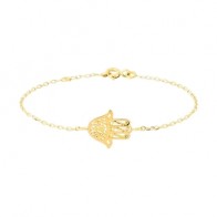 Bracelet main de Fatma (Or Jaune)