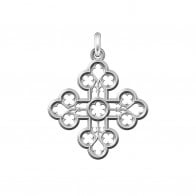 Croix Carrée trilobée (Argent)