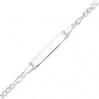 Gourmette bébé figaro (argent)