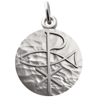 Médaille Symbole Pax avec Poisson (argent)