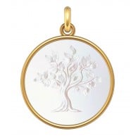 Médaille Arbre de Vie (Or & Nacre)