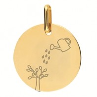 Médaille arbre de vie grandissant (Or Jaune 9K)