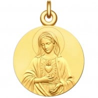 Médaille Vierge Marie au coeur