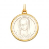 Médaille Santa Madona en nacre