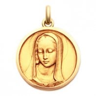 Médaille Santa Madona (Or Jaune)