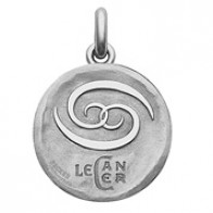 Médaille stylisée Zodiaque Cancer BECKER ( argent)