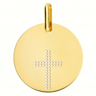 Médaille croix ajourée (Or Jaune)