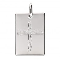 Médaille croix rectangulaire (Argent)