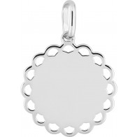 Médaille dentelle ajourée (argent)