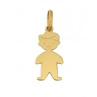 Pendentif Garçon (Or Jaune)