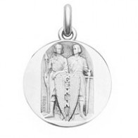 Médaille  Zodiaque Gémeaux BECKER ( argent)