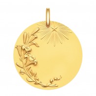 Médaille Les Lys (Or Jaune)