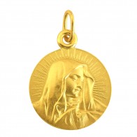 Médaille Vierge Mater Dolorosa (Or Jaune)