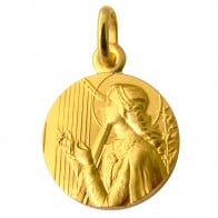 Médaille Sainte Cécile (Plaqué Or)