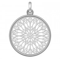 Rosace d'Amiens (Argent & Nacre)