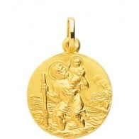 Médaille Sainet-Christophe (Plaqué Or)