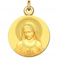 Médaille Madone Antique (Vermeil)