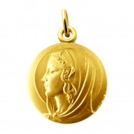 Médaille Vierge (Or Jaune)