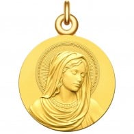 Médaille Vierge Luminosa (Or Jaune)
