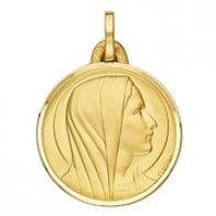 Médaille Vierge (Or Jaune)