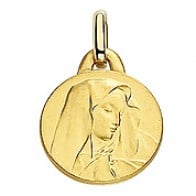 Médaille Vierge (Or Jaune)