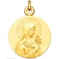 Médaille Vierge Virgo Virginum (Plaqué Or)