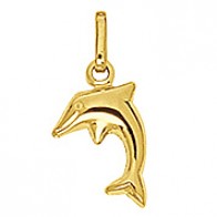 Pendentif Dauphin (Or Jaune)