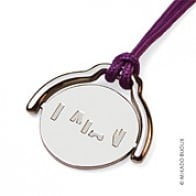 Pendentif LOVE Enigma (Argent)