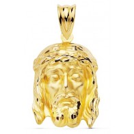 Pendentif portrait du Christ (Or Jaune 9K)