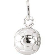 Pendentif Ballon de Foot (argent)