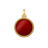 Pendentif Le Rouge (Or Jaune)