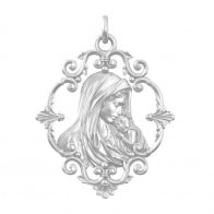Pendentif Notre-Dame de la Tendresse (Argent)