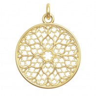 Médaille Rosace de la Sainte-Chapelle (Or jaune)