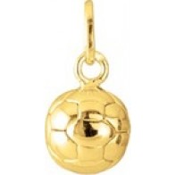 Pendentif Ballon de Foot (Plaqué Or)